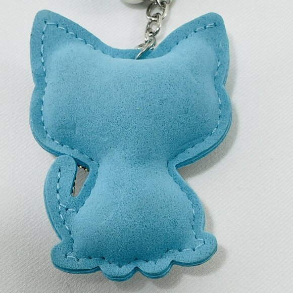 Cat Women Keyring Keychain Tassel Sequined Bling Glitter Rhinestone Sparkling - Picture 7 of 10